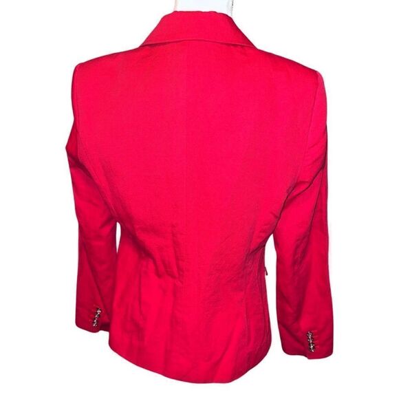 Michael Kors Linen Blend One Button Blazer Size 12 - Picture 3 of 8